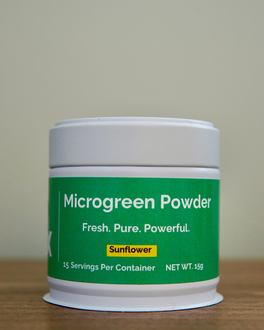 Small Sunflower Microgreen Powder